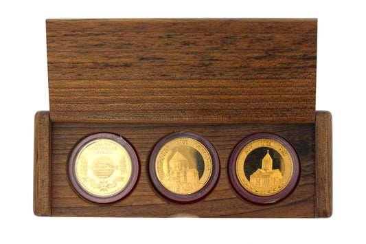 Set of 3 Armenian Gold Coin
