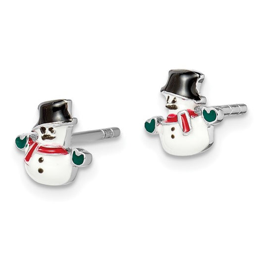 Snowman Children's Post Earrings