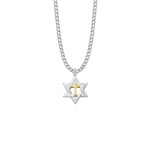Star of David,Cross Pendant