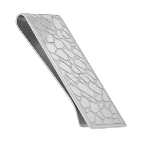 Stainless Patterned Money Clip