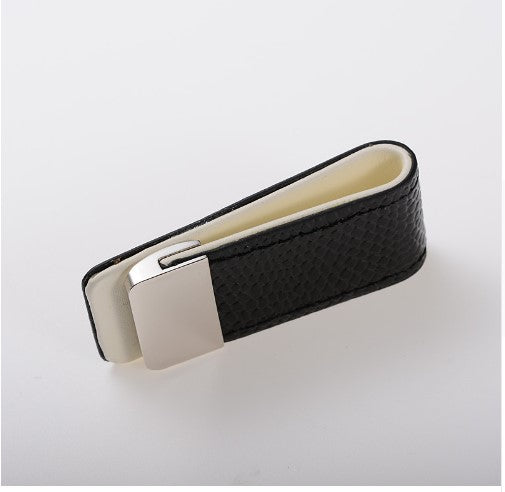 Leather Layered Money Clip