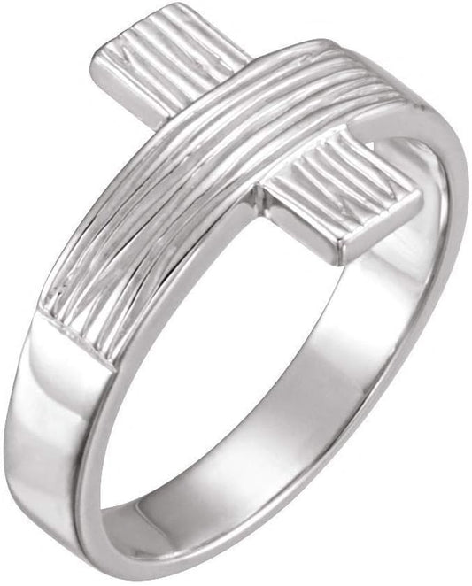DIAMOND JEWELRY NY Religious Rings, The Rugged Cross Chastity Ring