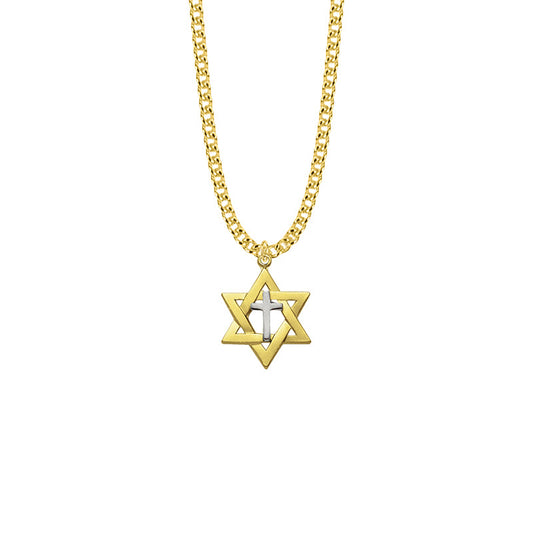 Star of David,Cross Pendant