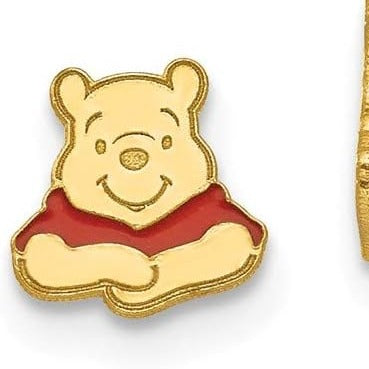 Inverness 14K Disney Winnie The Pooh Earrings