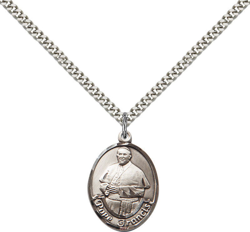  Pope Francis Oval Pendant