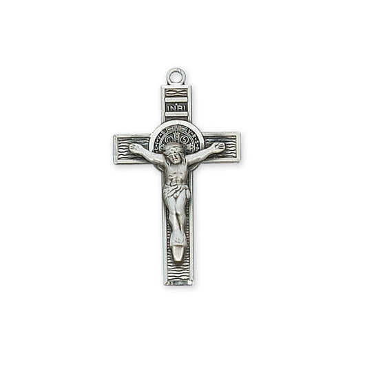 Sterling Silver  BENEDICT CRUCIFIX