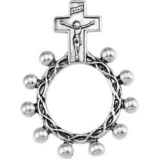Rosary Ring Sterling Silver